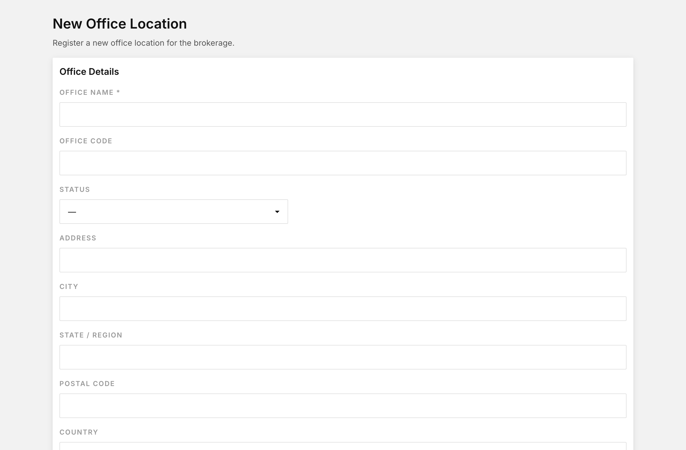 New office location