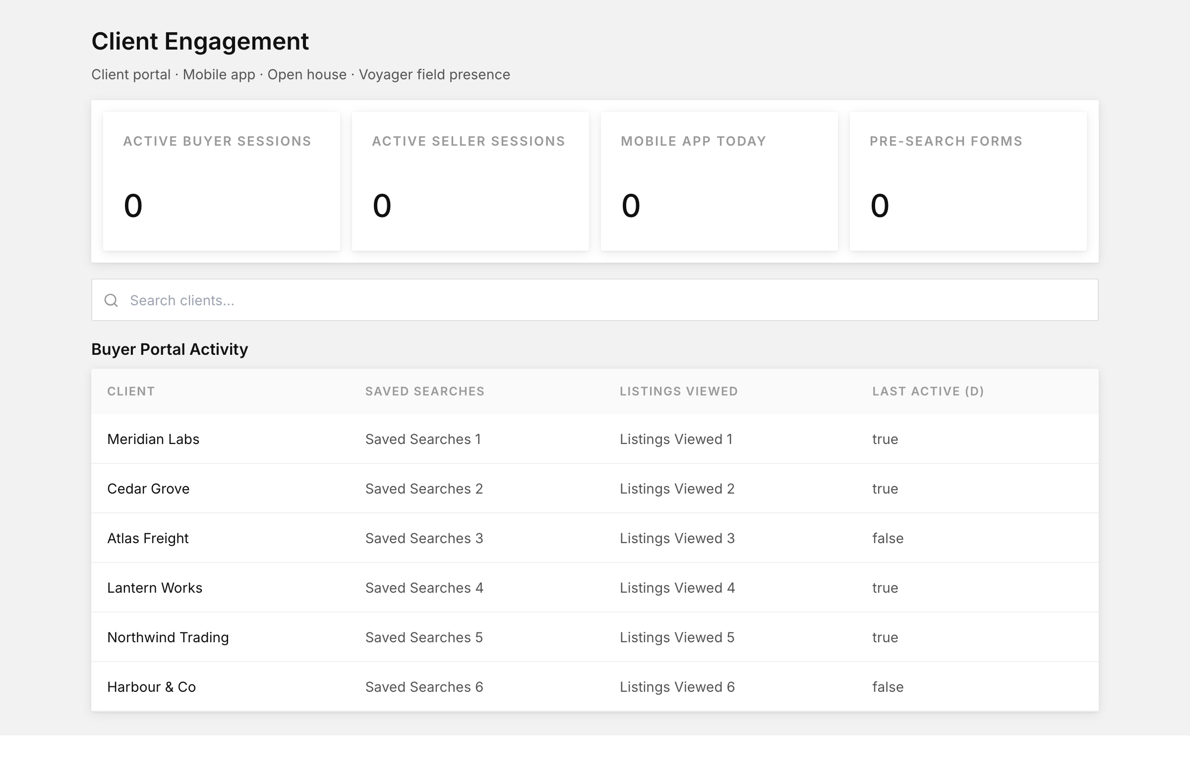 Agent engagement